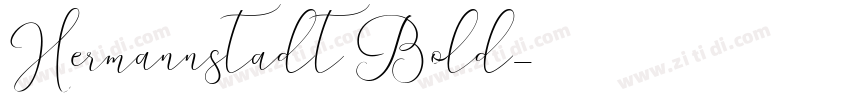 Hermannstadt Bold字体转换